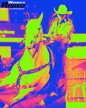 Image post by @womensrodeo on Instagram