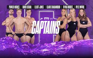 Image post by @TCUswimdive on Twitter/X