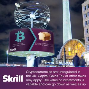 Image post by @skrill on Instagram