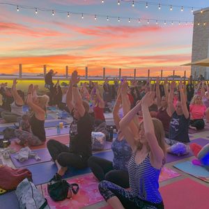 Image post by @yogapartylive on Instagram