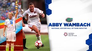 Image post by @GatorsSoccer on Twitter/X