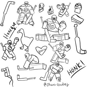 Image post by @arsonandhockey on Instagram