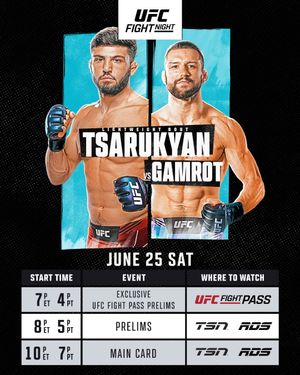 Image post by @ufccanada on Instagram