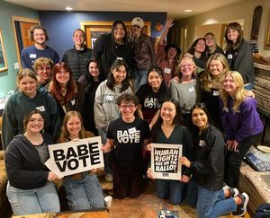 Image post by @babevote on Instagram