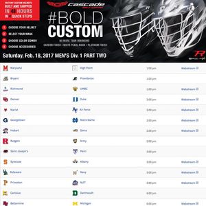 Image post by @cascade_lacrosse on Instagram