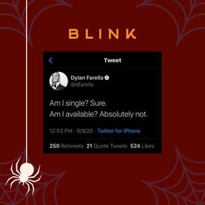 Image post by @theblinkdate on Instagram