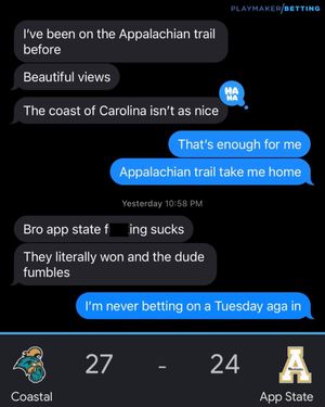 Image post by @playmakerbetting on Instagram