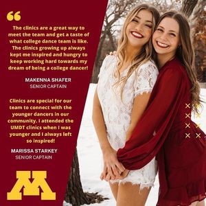 Image post by @uofmdanceteam on Instagram