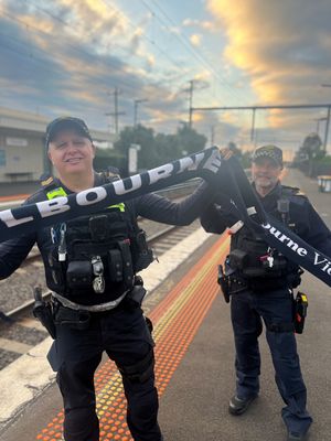 Image post by @victoriapolice on Instagram
