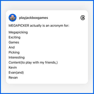 Image post by @playjackboxgames on Instagram