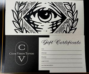 Image post by @clearvisiontattoo on Instagram