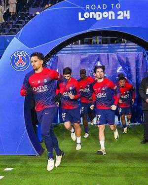 Image post by @psg on Instagram
