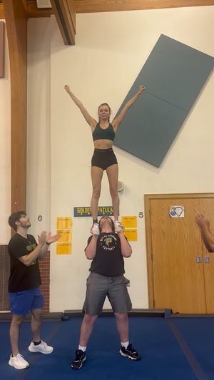 Video post by @butlertornadocheer on Facebook