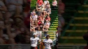 Video post by @browns on YouTube