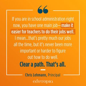 Image post by @edutopia on Instagram