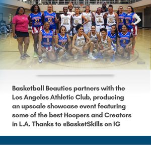 Image post by @basketballbeautiesleague on Instagram