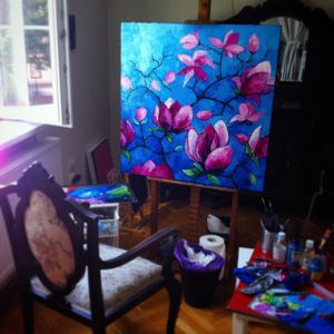 Image post by @monaedulescoart on Instagram