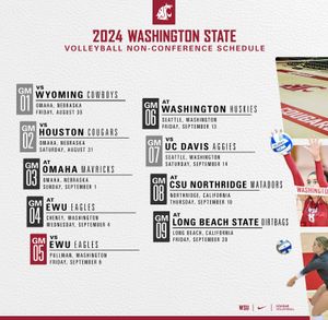 Image post by @wsucougarvb on Instagram