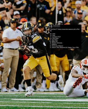 Image post by @hawkeyefootball on Instagram