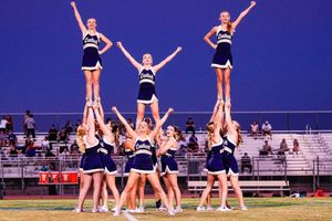 Image post by @cchscolts_cheer on Instagram