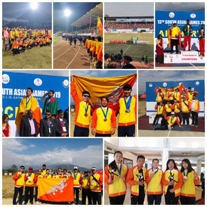 Image post by @BhutanOlympic on Twitter/X