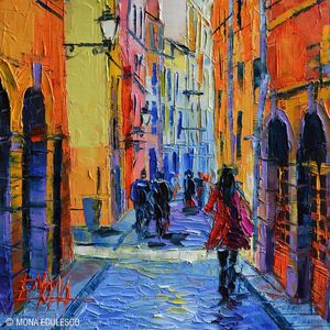 Image post by @monaedulescoart on Instagram