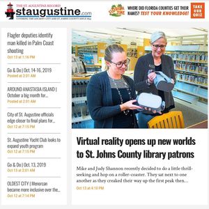 Image post by @stjohnscountylibrary on Instagram