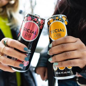 Image post by @sociallitevodka on Instagram