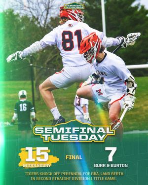 Image post by @vermontlacrosse on Instagram