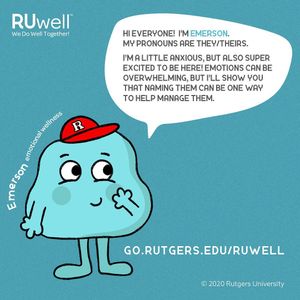 Image post by @rustudenthealth on Instagram