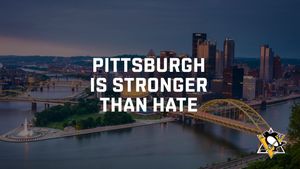 Image post by @penguins on Facebook