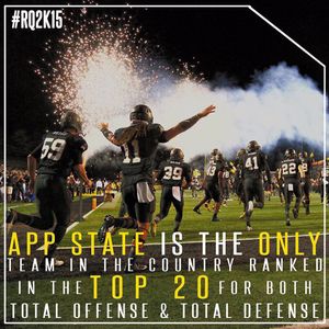 Image post by @appstate_fb on Instagram