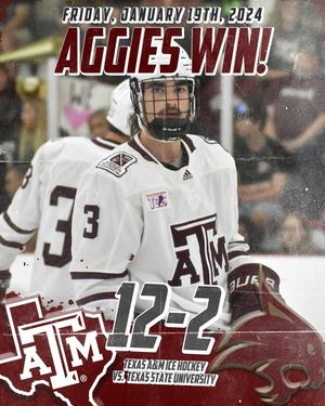 Image post by @tamuicehockey on Instagram