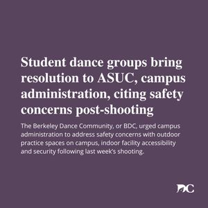 Image post by @dailycal on Instagram