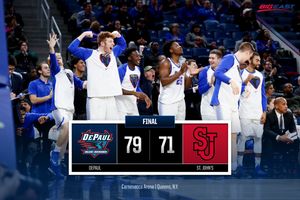 Image post by @DePaulHoops on Twitter/X
