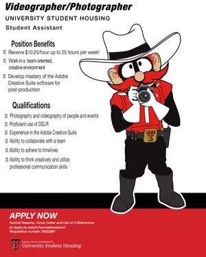 Image post by @ttuhousing on Instagram