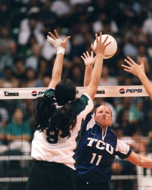 Image post by @tcuvolleyball on Instagram