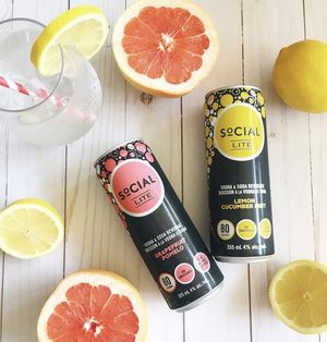 Image post by @sociallitevodka on Instagram