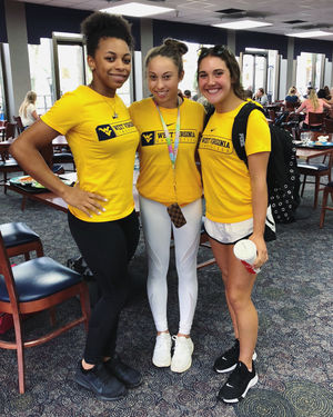 Image post by @wvugymnastics on Instagram