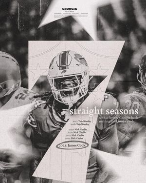 Image post by @georgiafootball on Instagram