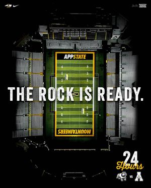 Image post by @appstate_fb on Instagram