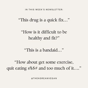 Image post by @thekoreanvegan on Instagram
