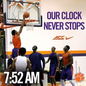 Image post by @clemsonmbb on Instagram