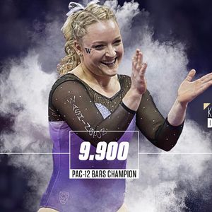 Image post by @uwgymnastics on Instagram