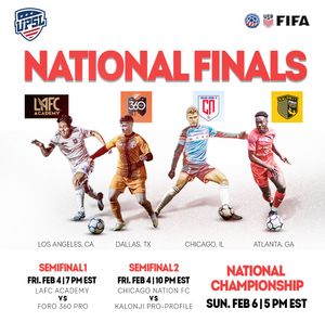 Image post by @UPSLsoccer on Twitter/X