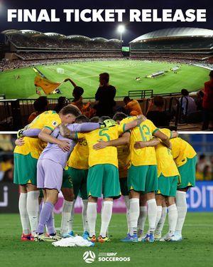 Image post by @socceroos on Instagram