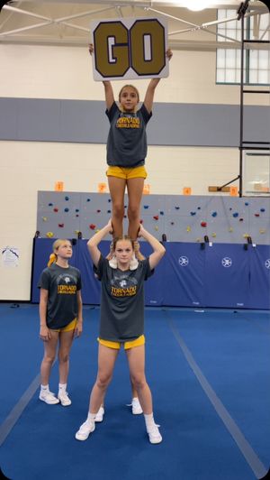 Video post by @butlertornadocheer on Facebook