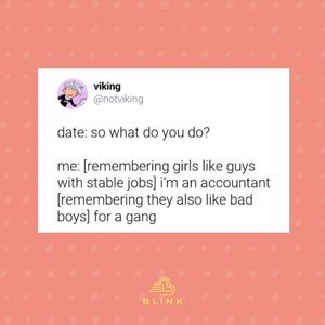 Image post by @theblinkdate on Instagram