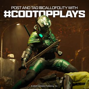 Image post by @CallofDuty on Twitter/X
