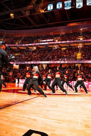 Image post by @cavaliersdanceteam on Facebook
